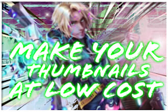 create an awesome eye cache thumbnail in 12 hours