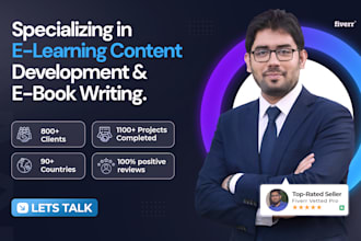 do curriculum research and create your online course content