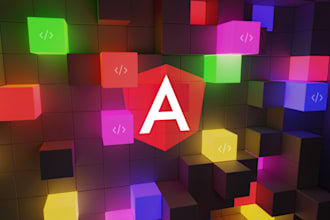 develop frontend websites using angular