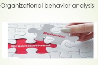 be your organizational and behavior analysis guru