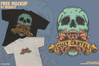 do an awesome clothing and merchandise design