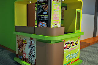 do design 3d booth, kiosk, stand design