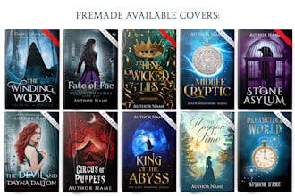 offer premade fantasy book covers