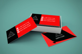 design modern minimalist and luxury business card