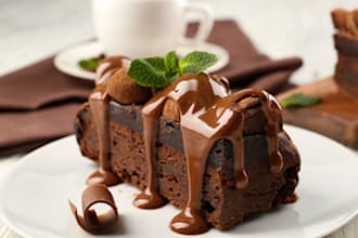 give you 1834 delicious healthy chocolate recipes