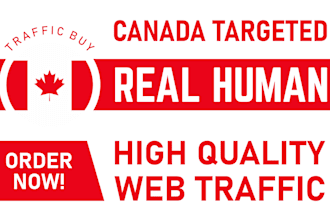 bring canada organic web traffic