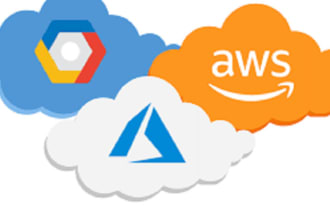 do data engineering and analytics task in aws, azure, gcp