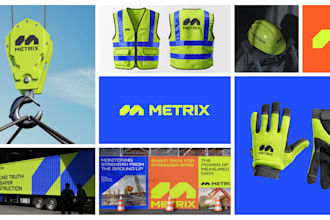 design a construction and real estate logo brand identity