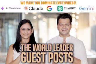 do SEO and GEO guest post for top google and chatgpt