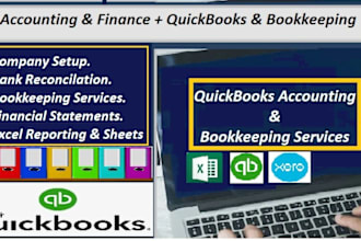 do accounting, bookkeepping, reconciliation and finance work