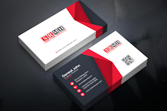 design modern minimalist business card