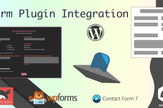 create forms in ninja forms, gravity forms, or wp forms