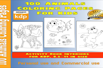 create animals coloring pages for kids