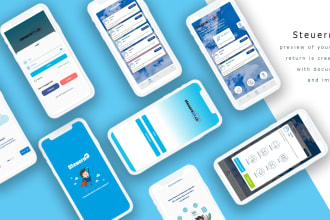 develop flutter mobile app with android and IOS