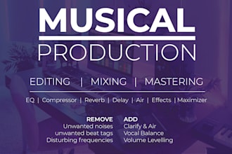 mix and master your hip hop trap song in 24 hours