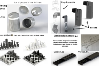 design a 3d cad model, cad design, 3d printing, stl, dxf