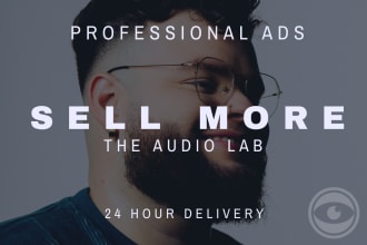 write, record and mix your audio ad professionally