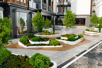 design your landscape, garden, backyard, patio and hardscape