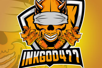 create twitch, facebook overlays,logo for your stream