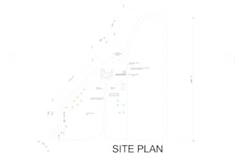 usa permit set site plan, 2d,3d floor plan draw and drafting