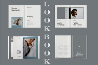design cbd lookbook, sellsheet, digital and product catalog