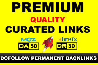 do curated links niche edits for SEO backlinks