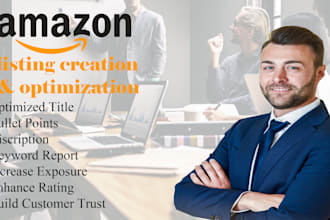 amazon product listing creation and optimization