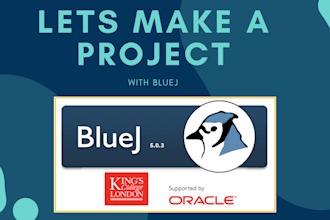 create or fix your java project using bluej
