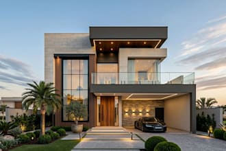 do 3d residential interior, exterior design, modeling, and rendering