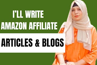 write professional SEO optimized amazon affiliate articles