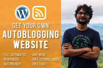 setup autopilot blog and news for websites with RSS feed