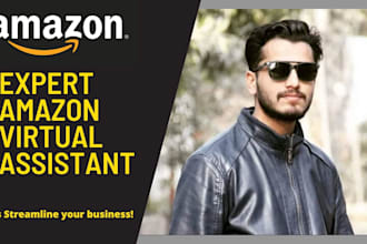 be your expert amazon fba virtual assistant, amazon fba va