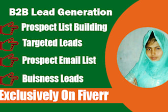 do b2b lead generation and GEO targeted lead prospecting