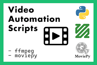 write video automation scripts
