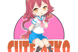 draw anime chibi illustration