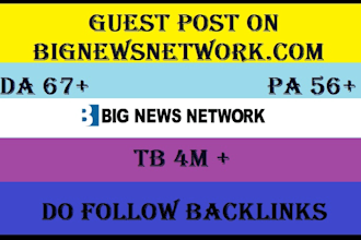 provide a guest post on bignewsnetwork  of content marketing