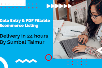 do proficient data entry, editable pdf, fillable form, typing job, manually