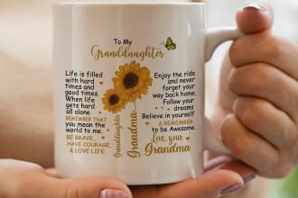 do awesome custom coffee mug design for pod business