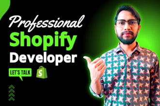 do shopify ecommerce website development, shopify store design or redesign