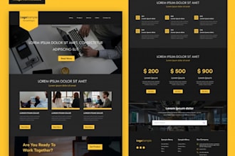 design professional and responsive wordpress website
