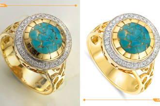 do jewelry editing or high end jewelry retouch