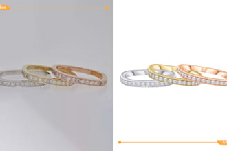 do jewelry editing or high end jewelry retouch