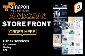 create amazon storefront for your products