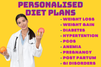 be expert nutritionist for personalized meal plans