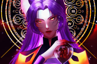 draw original character or fan art in my artstyle