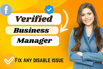 provide facebook business manager with profile or immortal bm within 1hr
