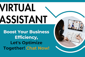 help you with admin, social media graphics, and content