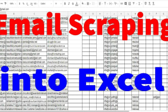 find email address list, followers data from instagram and facebook