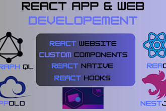 do react native development, apollo graphql, nestjs, web3 wallet and ethers