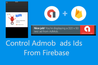 add admob ads from firebase server control ads from firebase